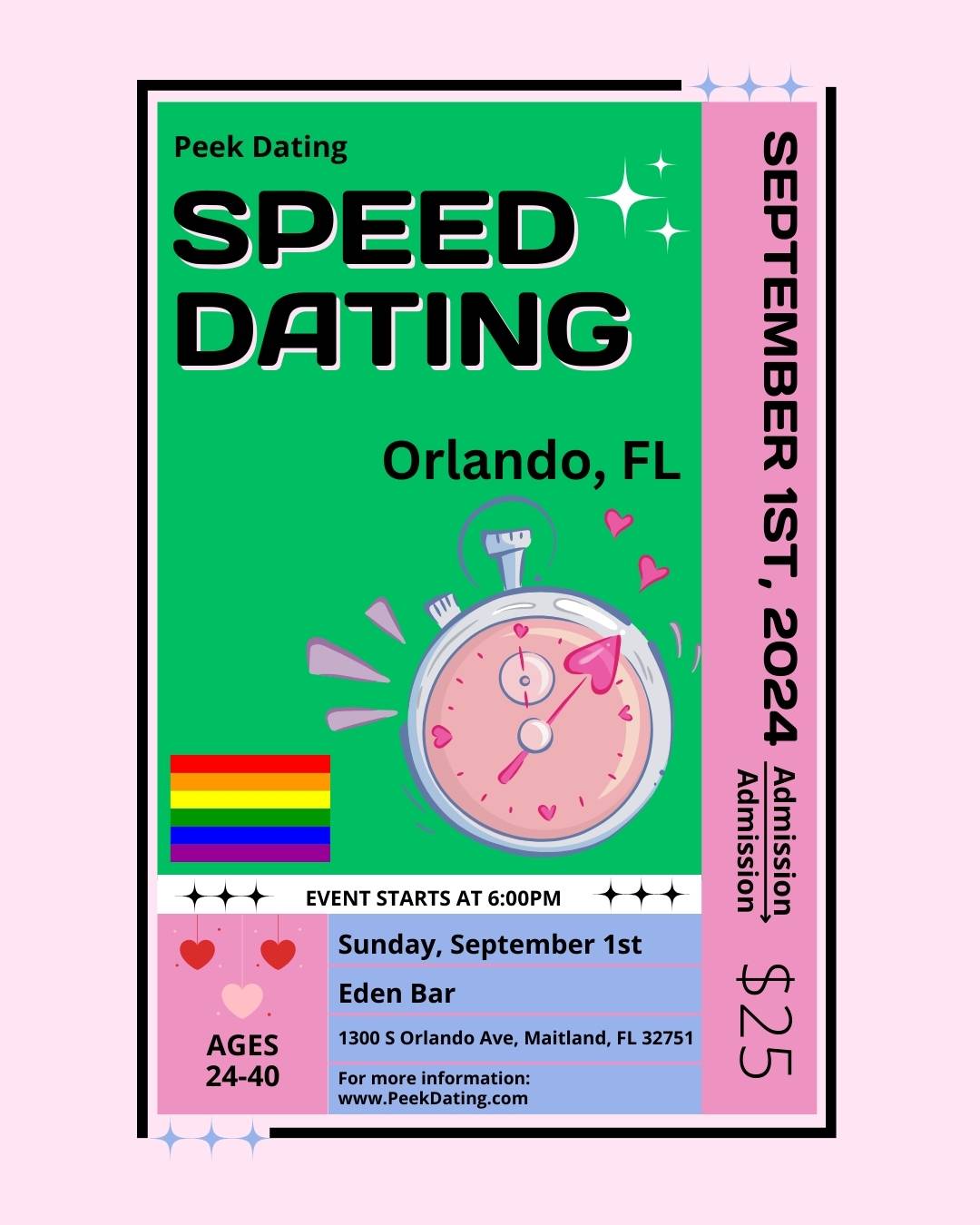 Sep 1st Orlando speed dating