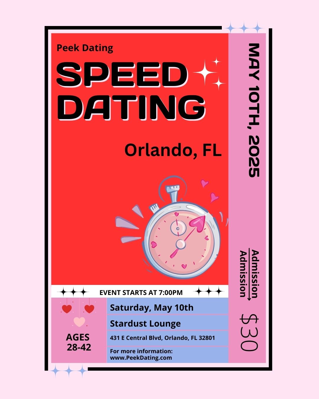 Orlando Speed Dating - Stardust Lounge